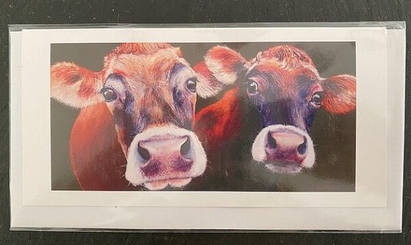 Roman and Fergie - pack of 5 greetings cards